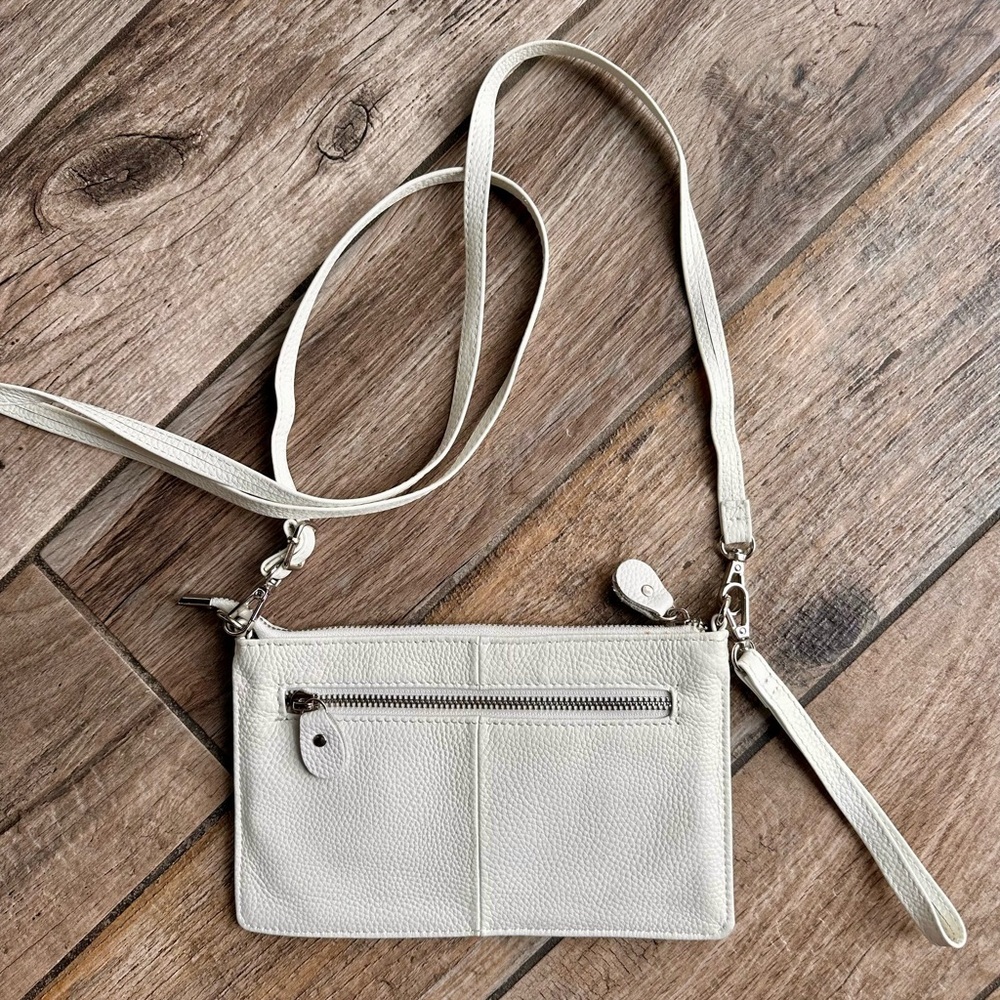 Crossbody Genuine Leather White Befen Purse